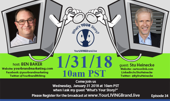 Ben Baker's Your Brand Marketing: Live! Podcast with Stu Heinecke